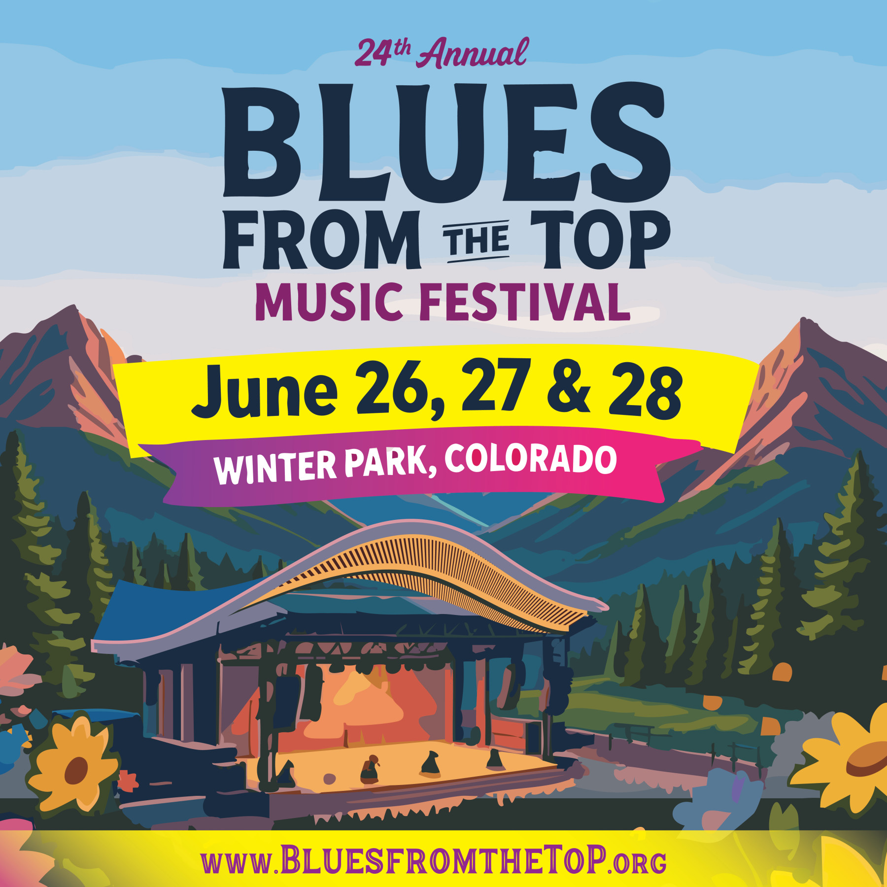 blues from the top music festival photo