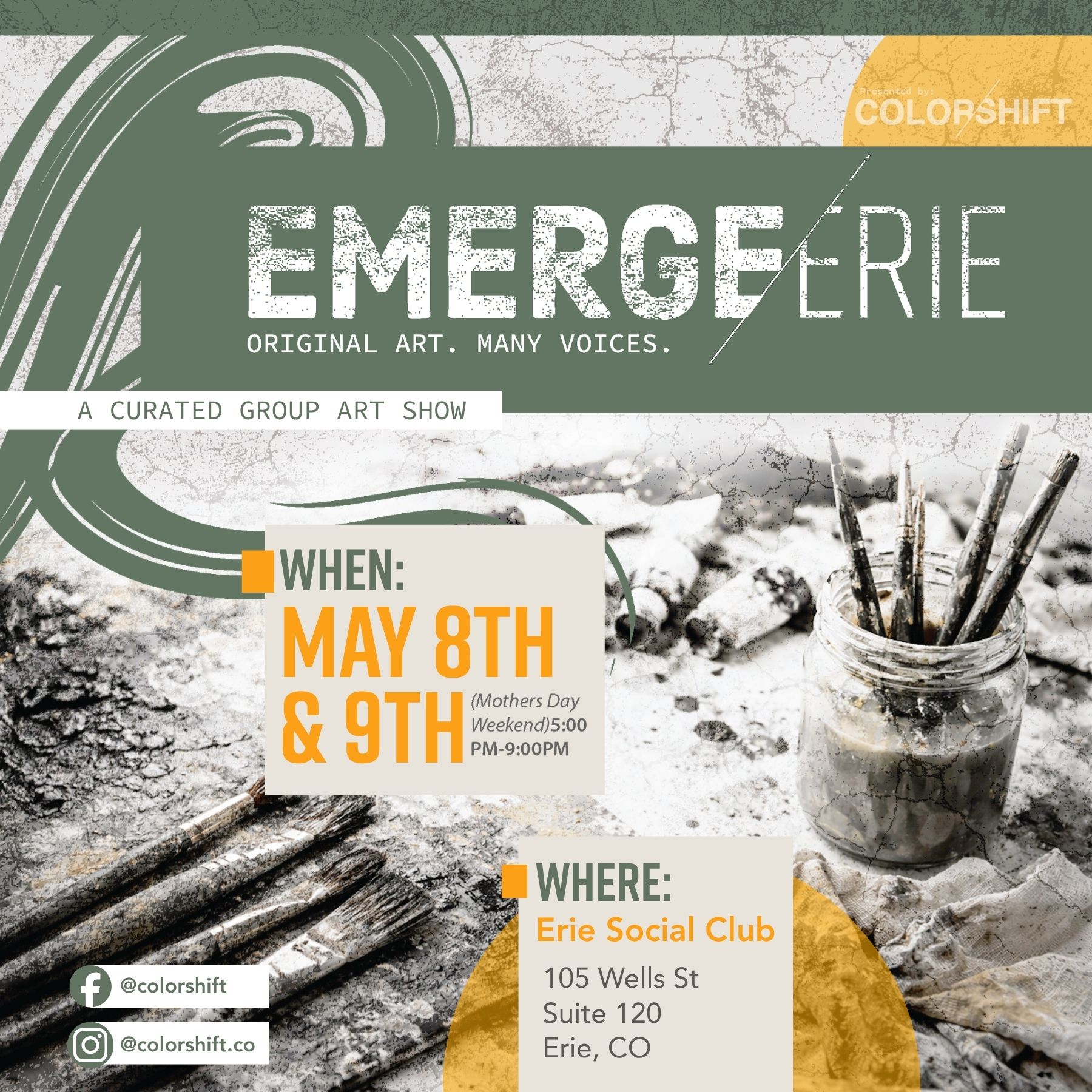 emerge: erie – original art. many voices. photo