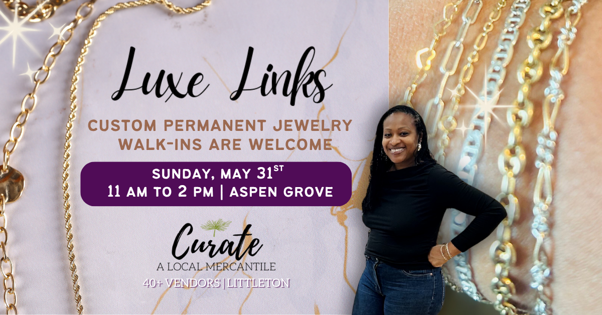 custom permanent jewelry at curate mercantile photo