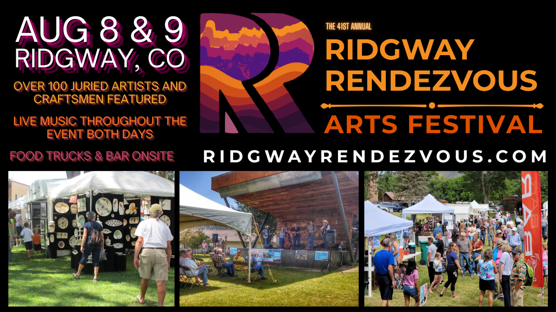 annual ridgway rendezvous arts festival photo