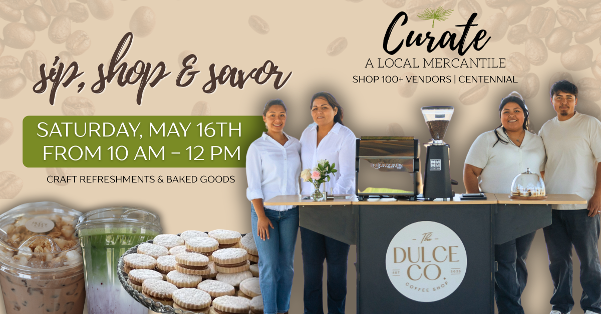 sip, shop & savor at curate mercantile photo