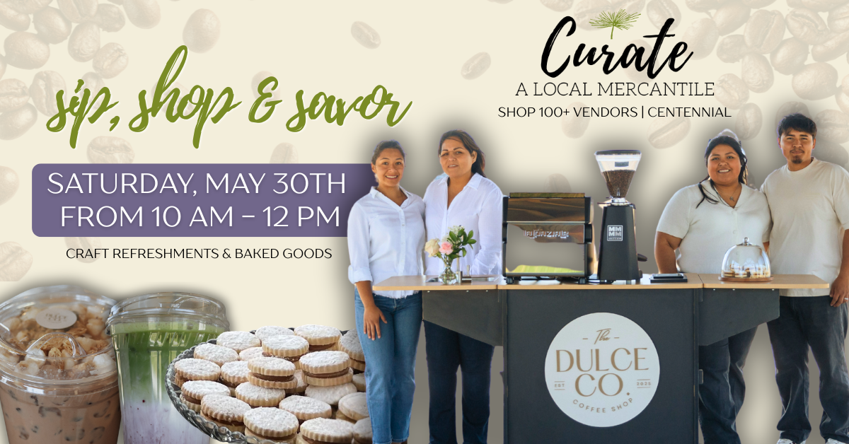 sip, shop & savor at curate mercantile photo