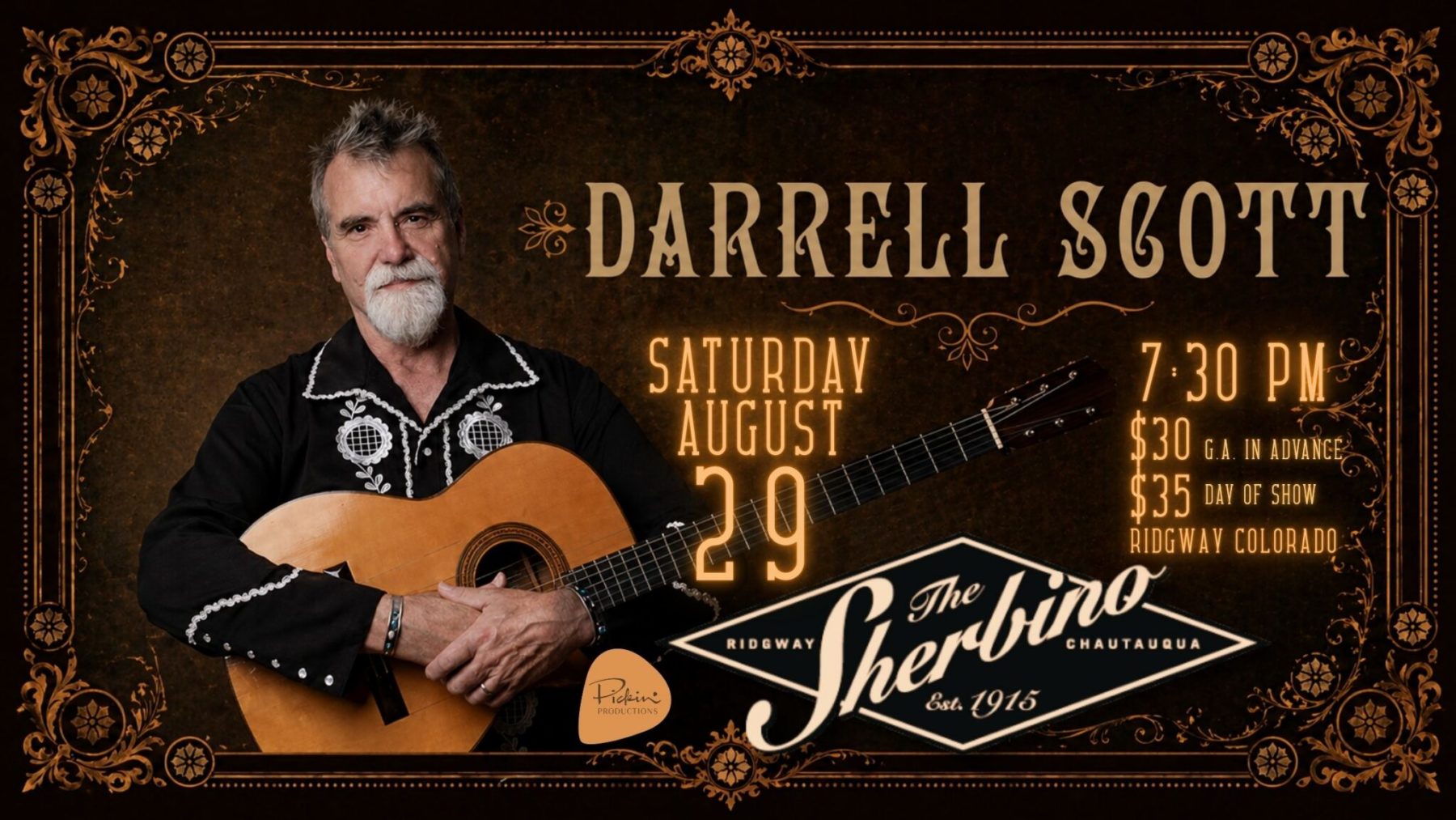 darrell scott - live at the sherbino photo