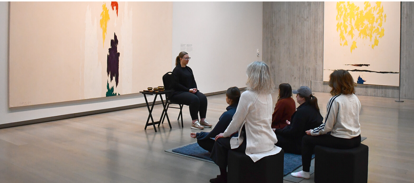 stillness: meditation in the galleries photo