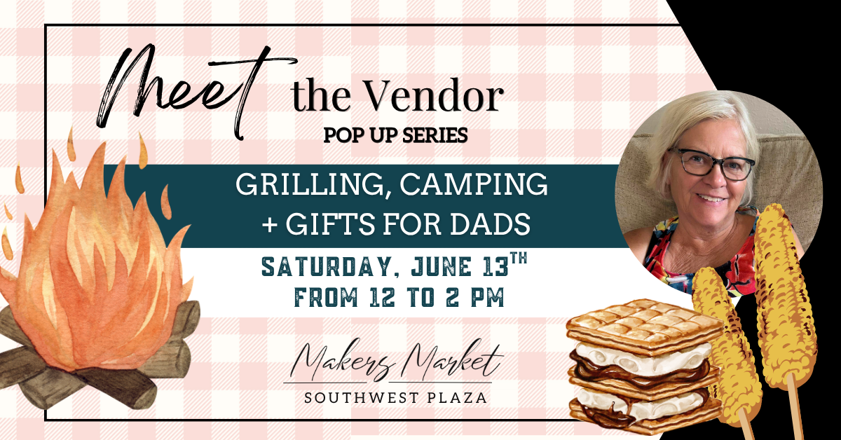 grilling, camping + gifts for dads - meet the vendor pop up photo
