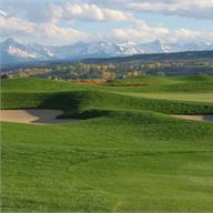 beautiful mountain views from the golf course photo