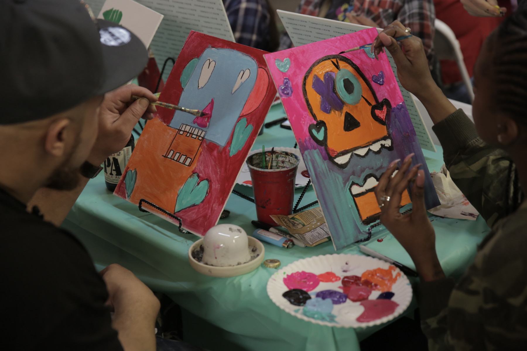 puff pass and paint photo