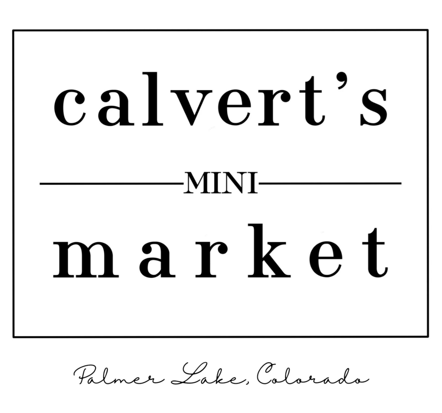 calvert's mini market photo