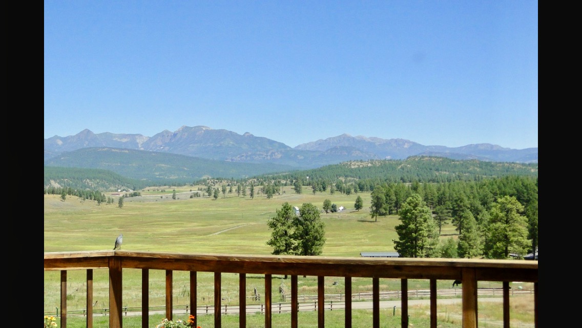 beautiful mountain views photo