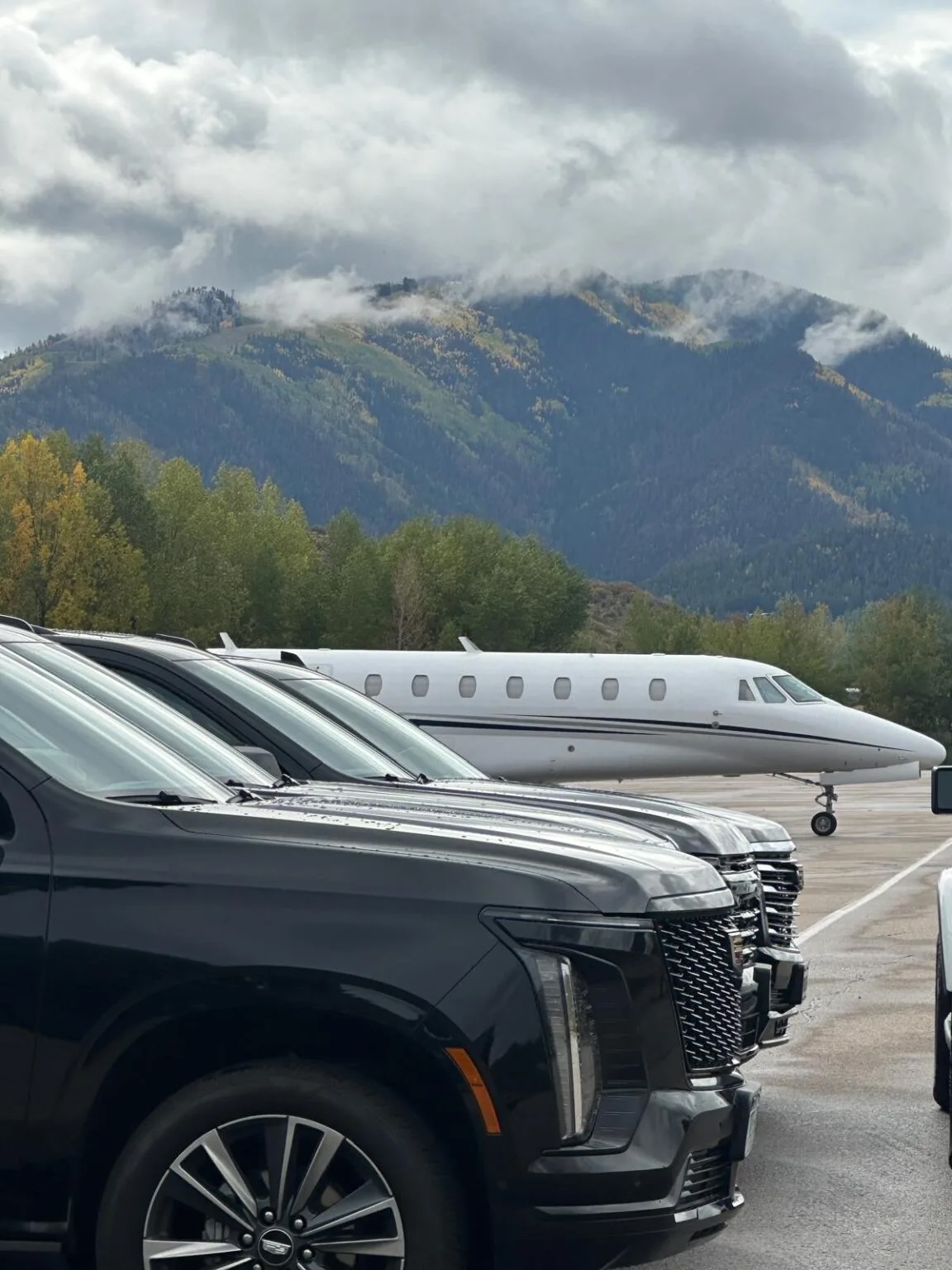mountains squad limo photo