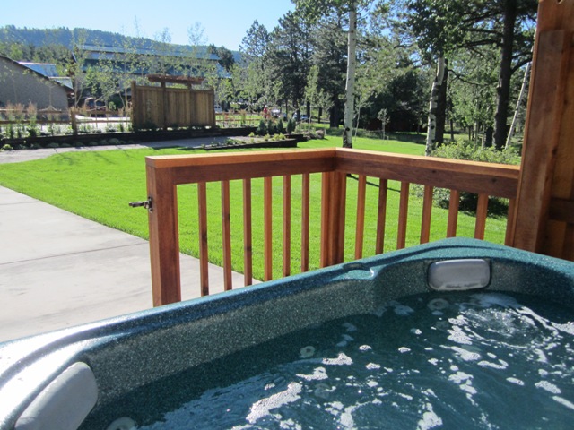 great outdoor gathering area. photo