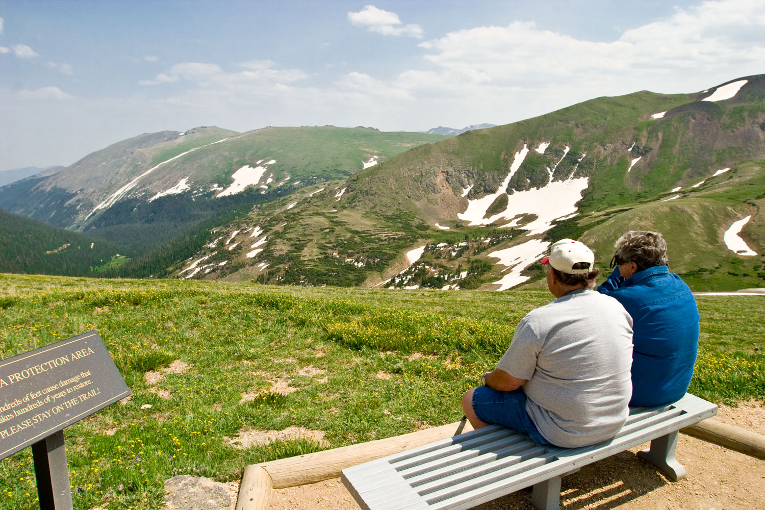 trail ridge road - rocky mountain national park photo