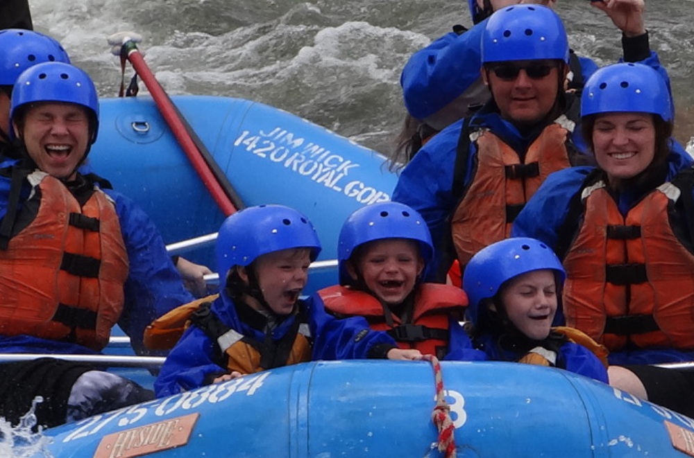 rafting in colorado photo