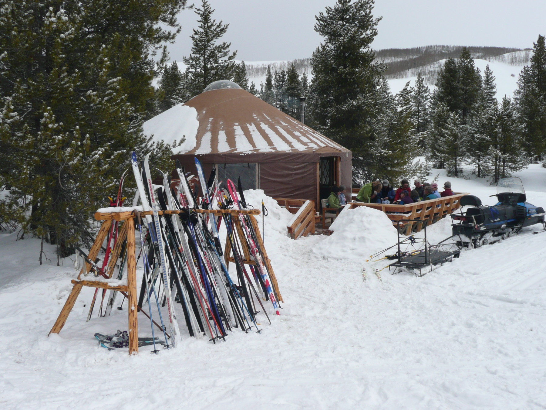 the yurt at magic meadows photo