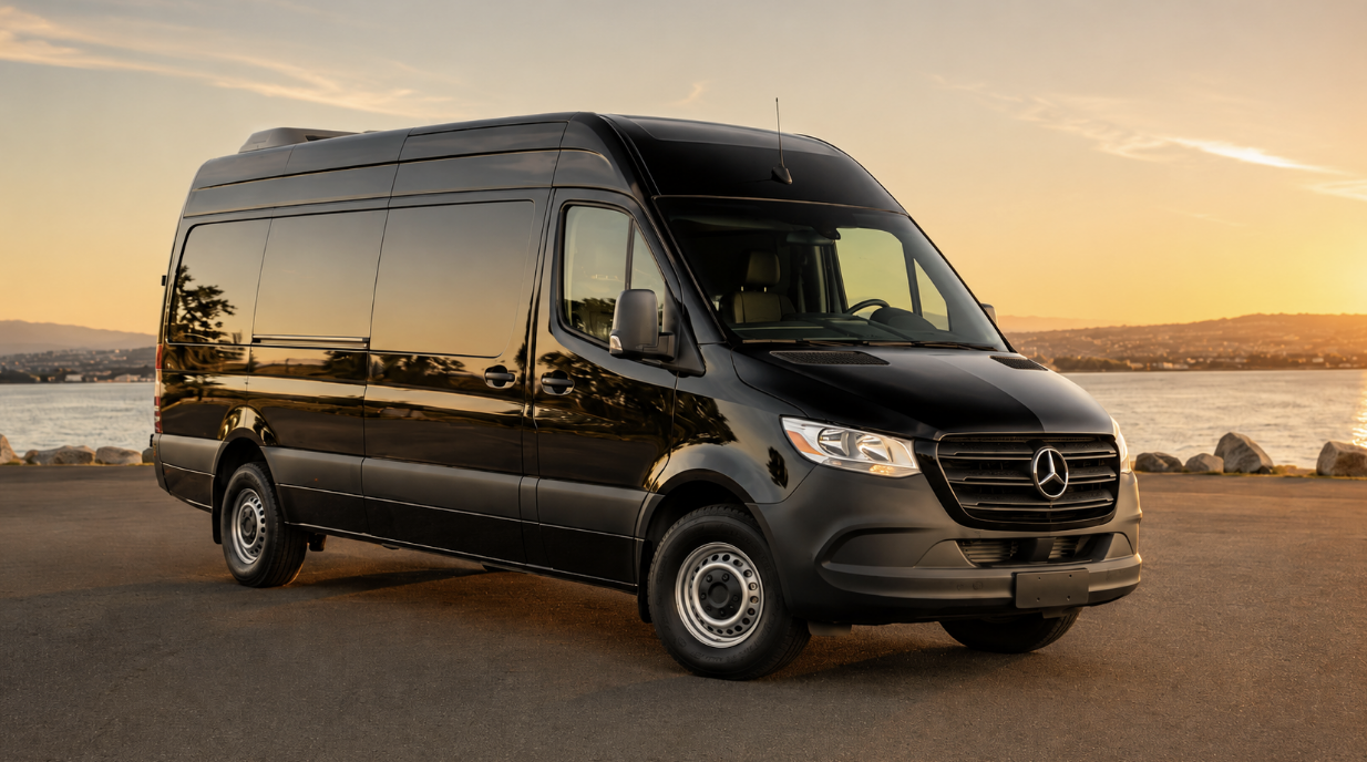 passenger van rentals for touring, travel, and group trips photo