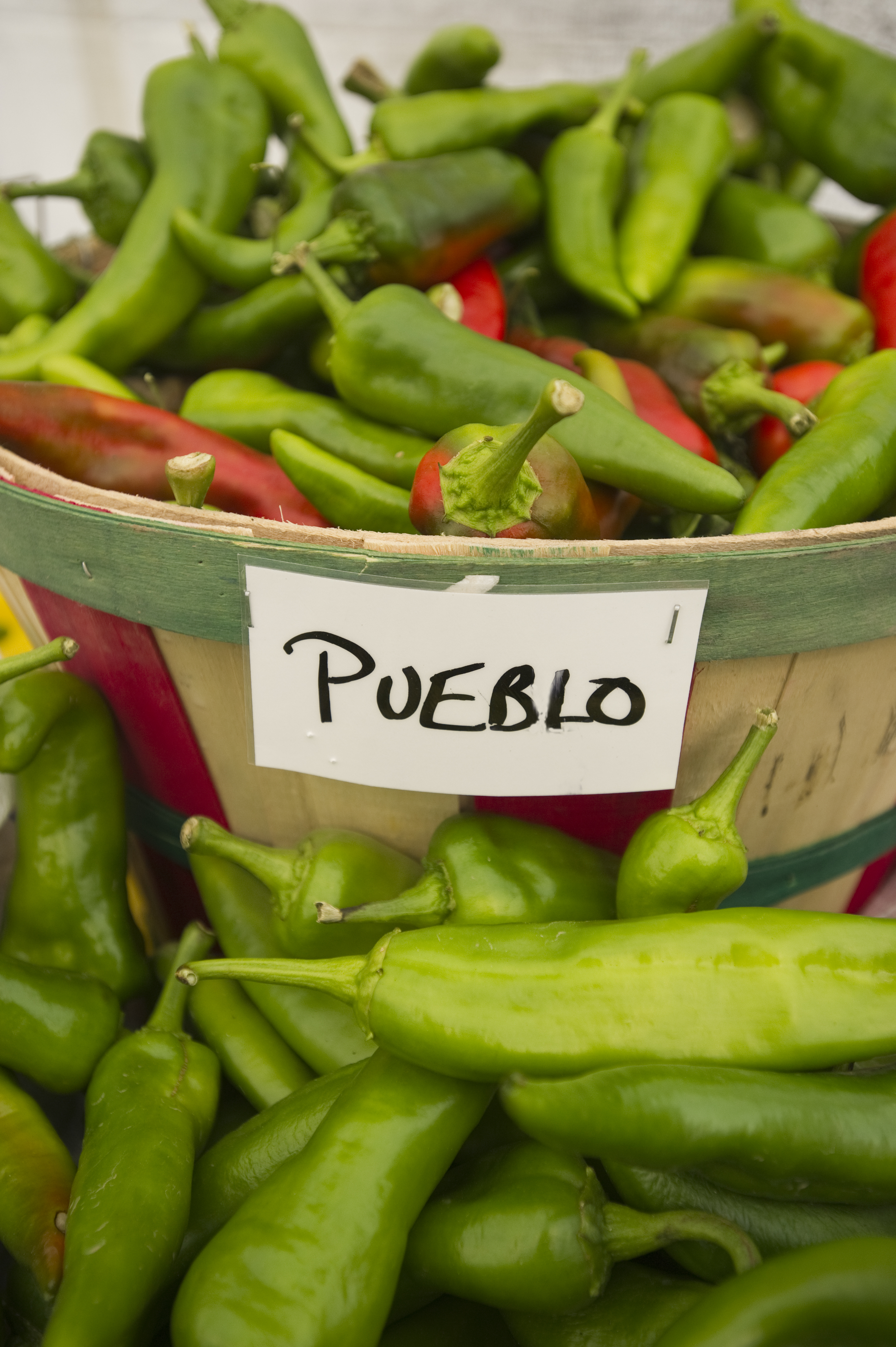 pueblo, colorado - home of the world-famous pueblo (mirasol) chile photo