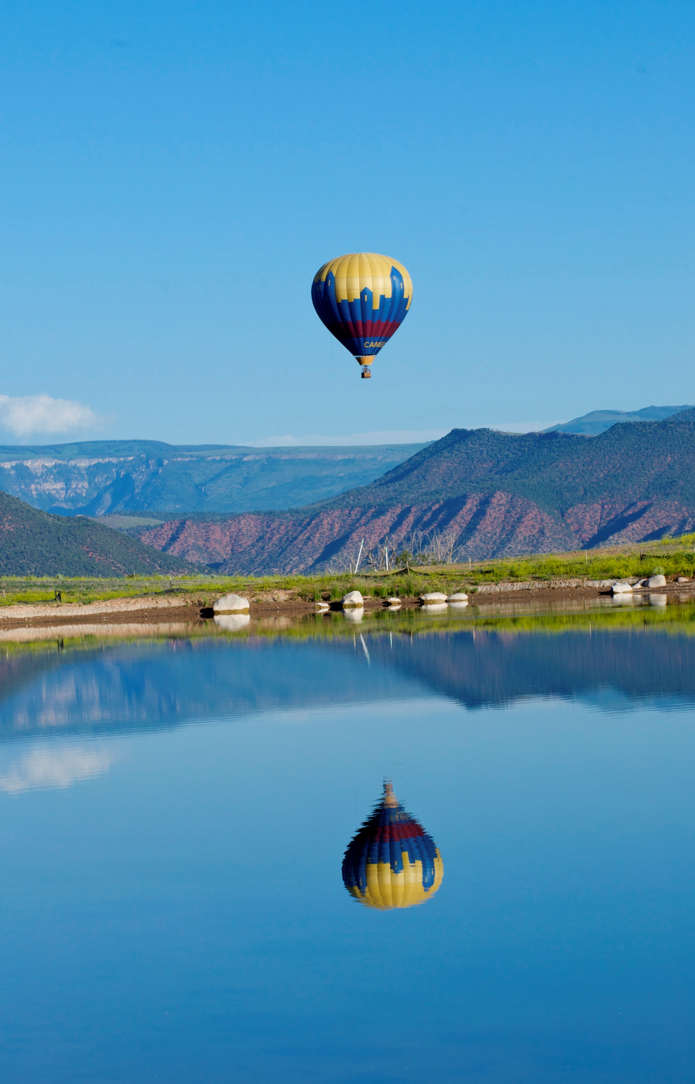 beautiful alpine setting photo