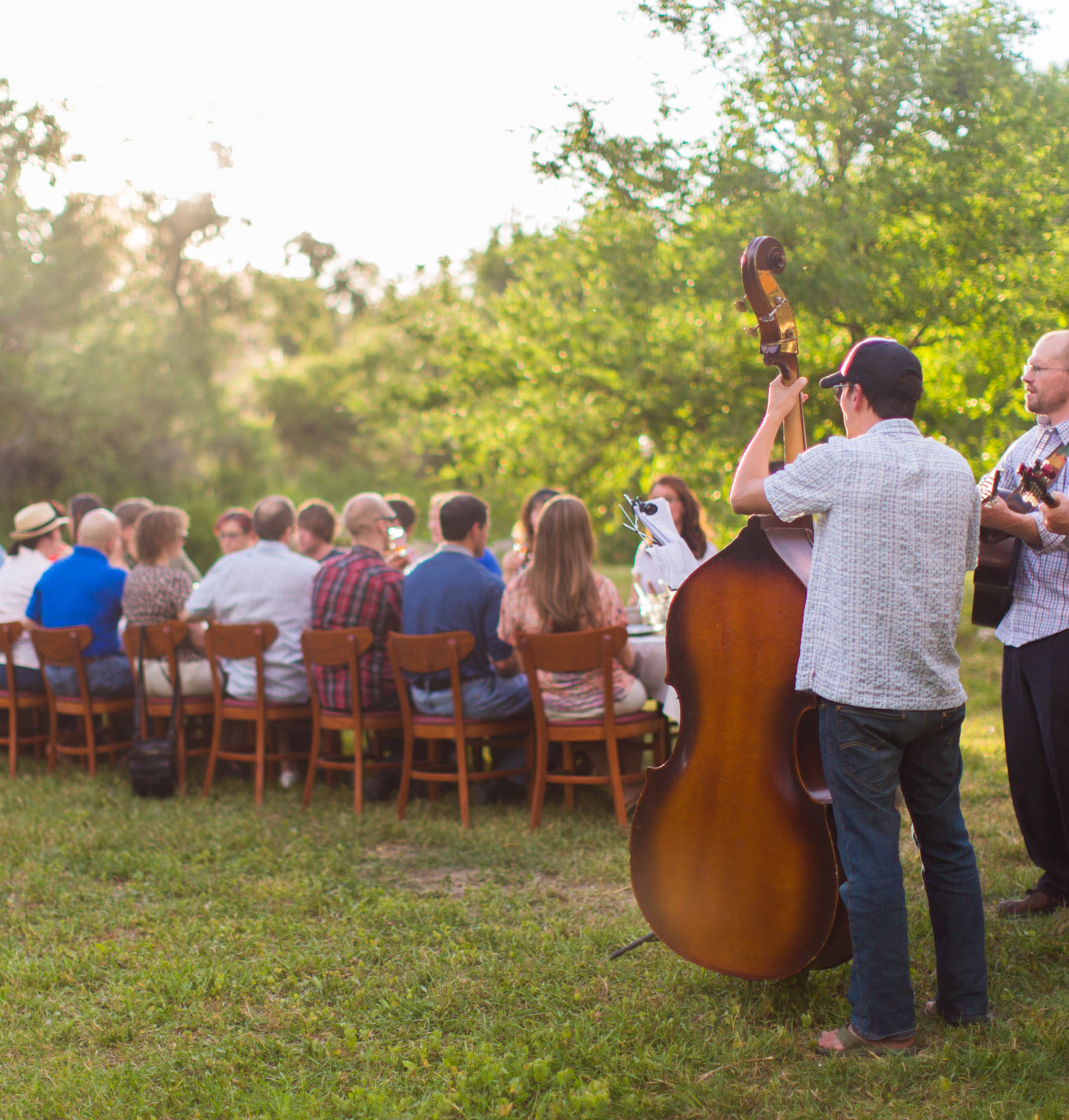 farm to table dinner at three leaf farm photo