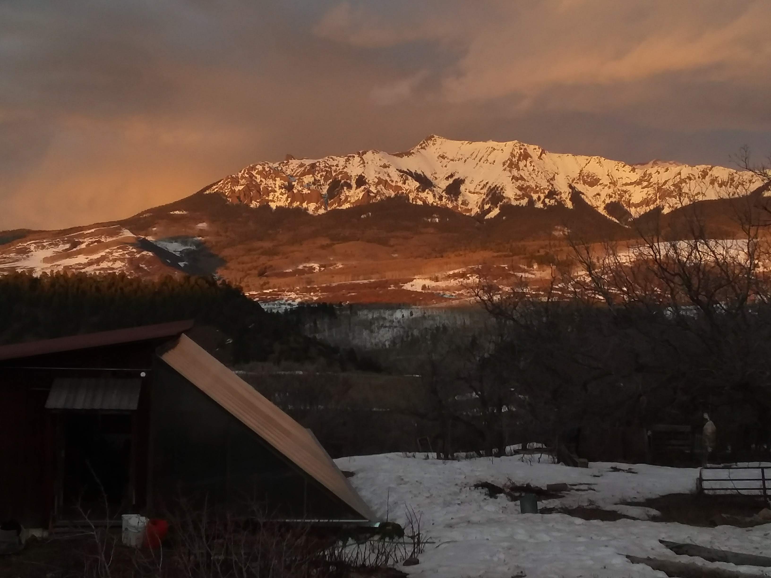 mt. hayden and the big greenhouse photo