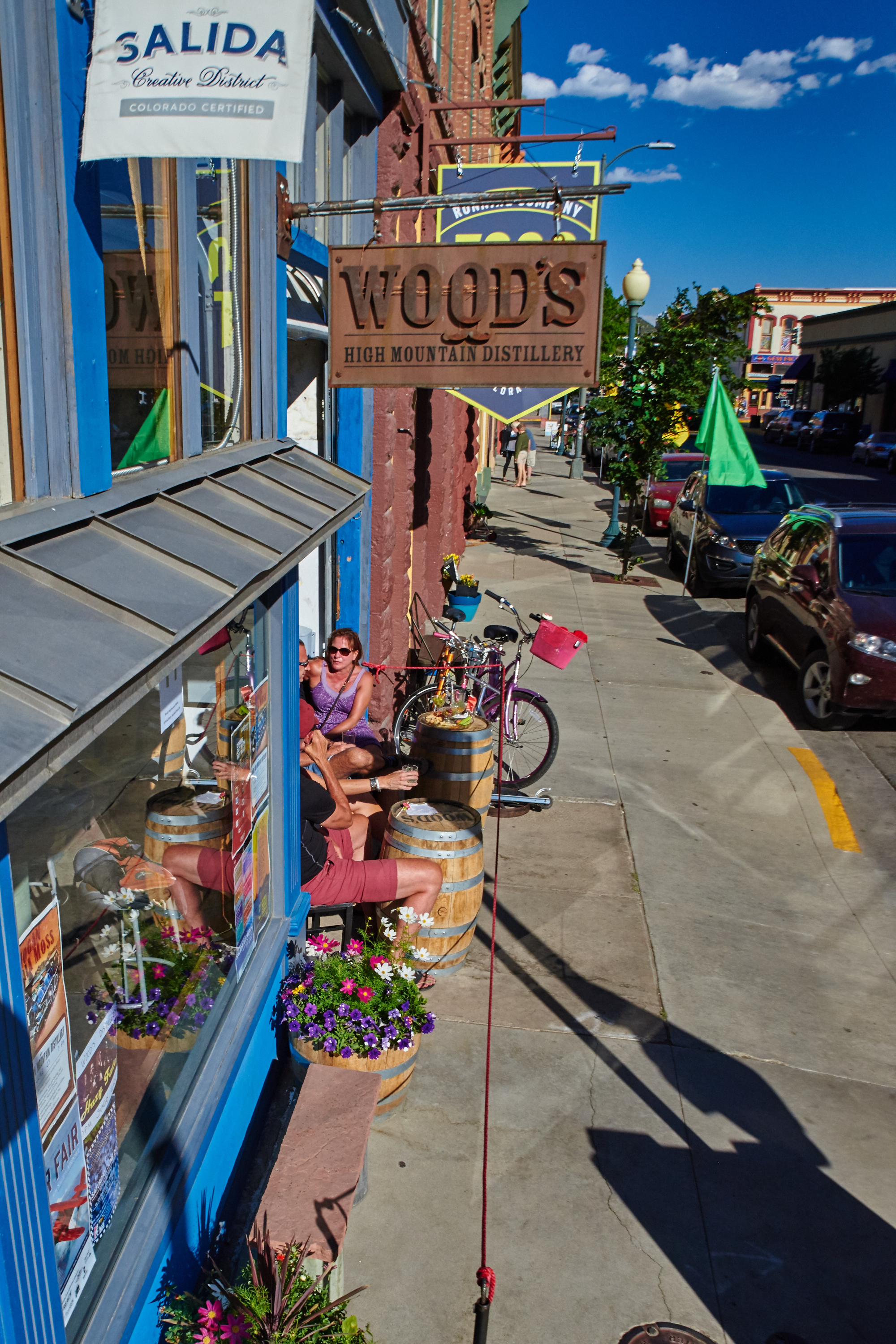 wood's high mountain distillery in historic salida, co photo