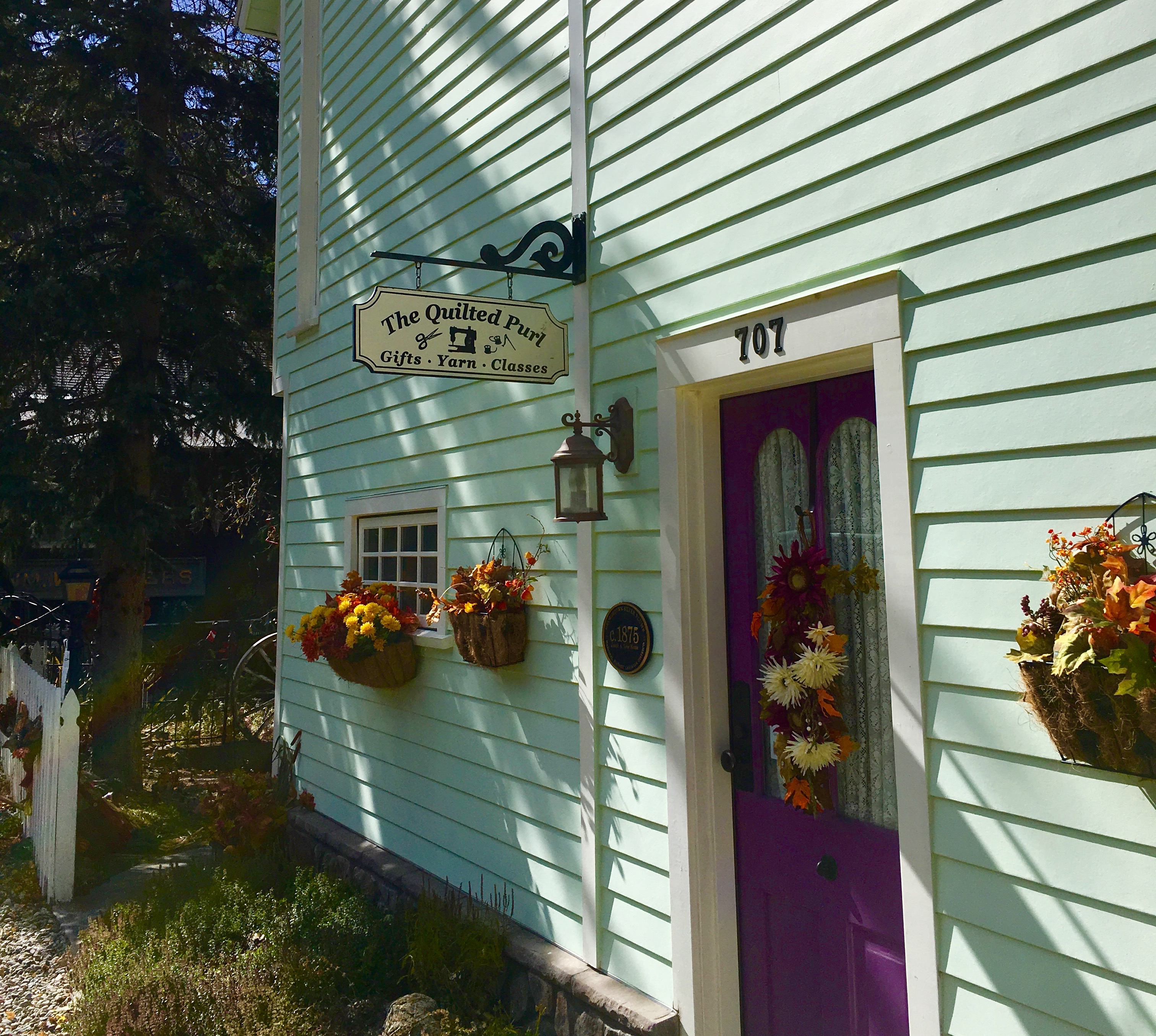 find fine yarns and fabrics in an historic georgetown house! photo