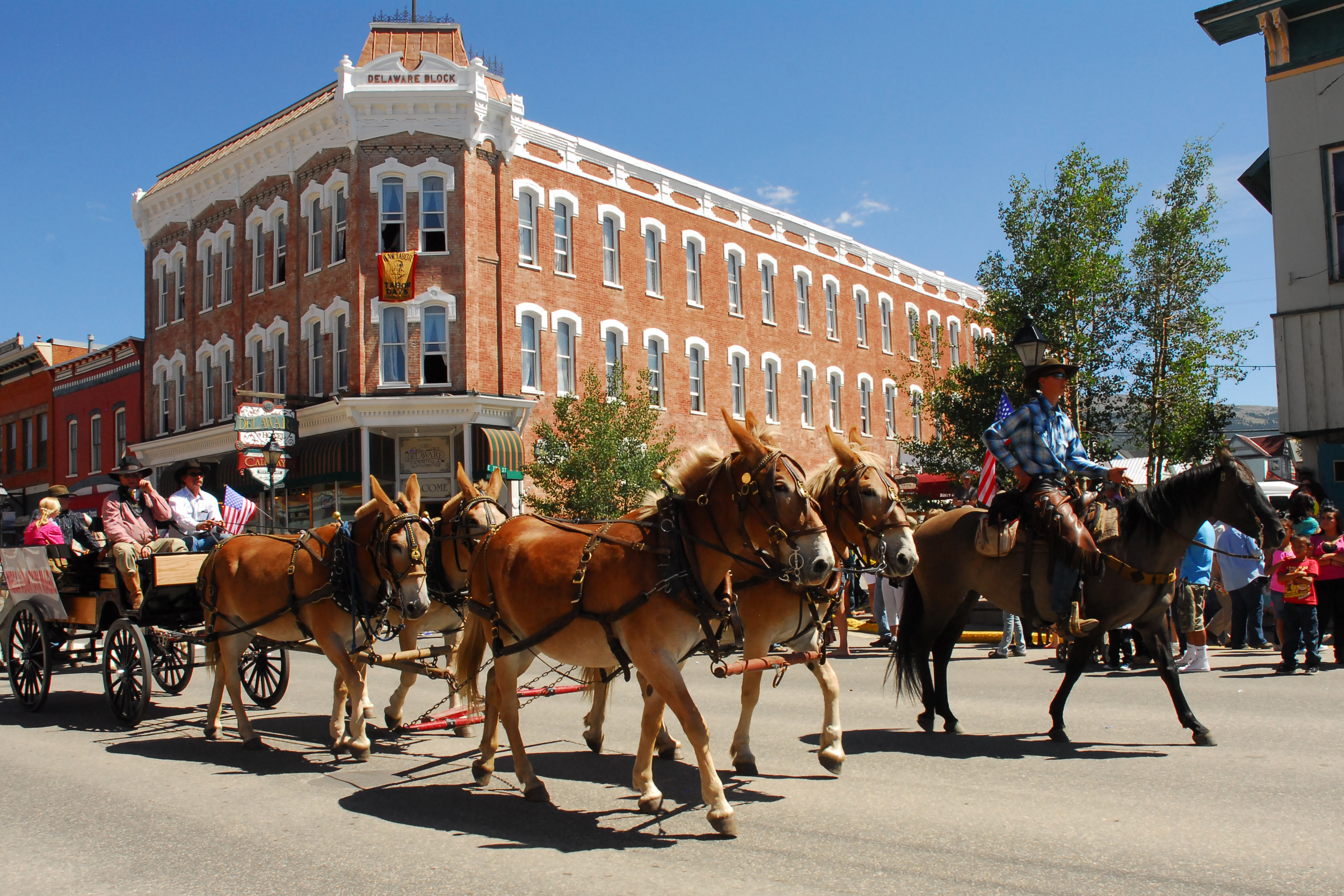 leadville boom days parade photo