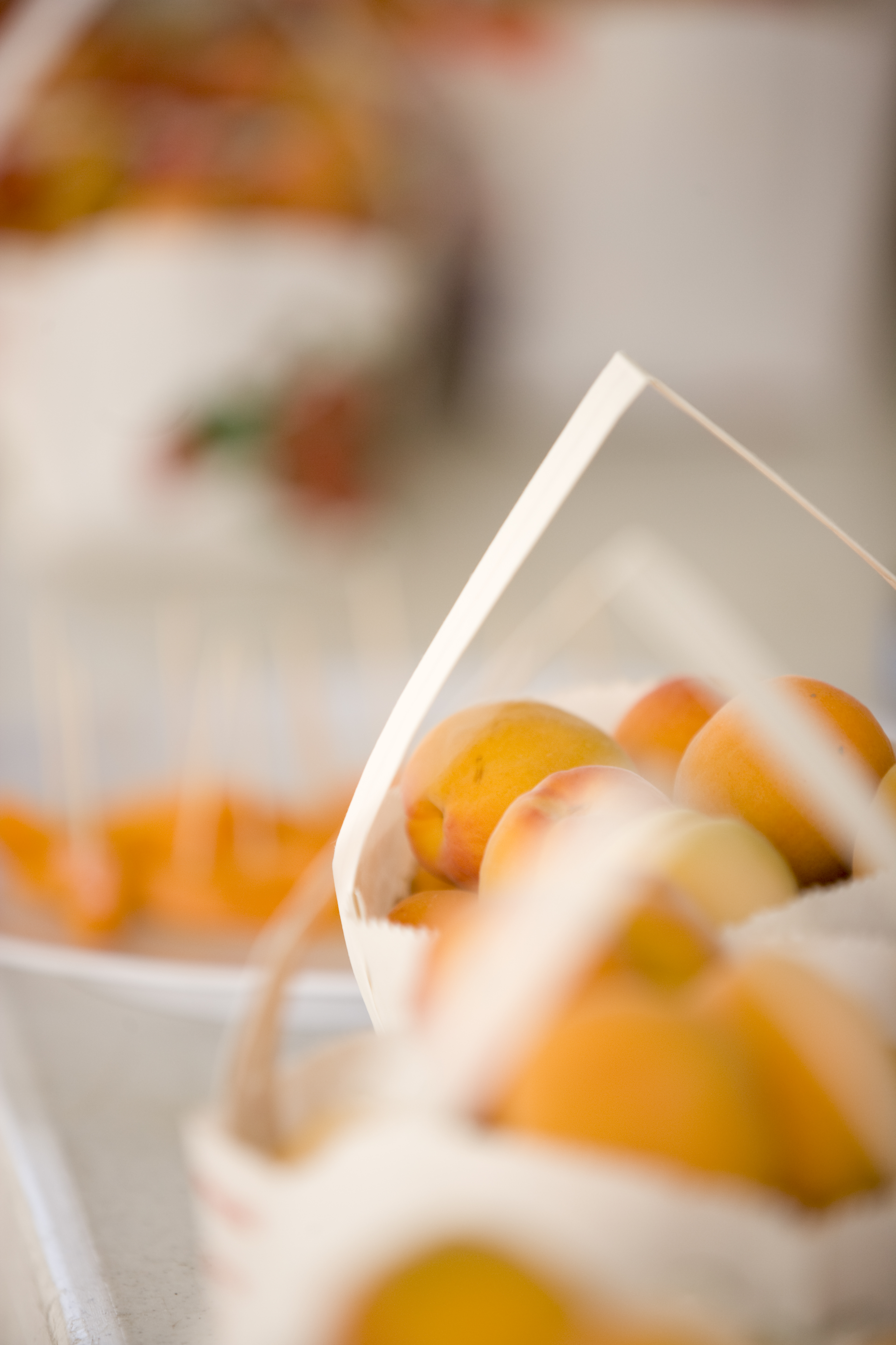 fresh palisade peaches photo