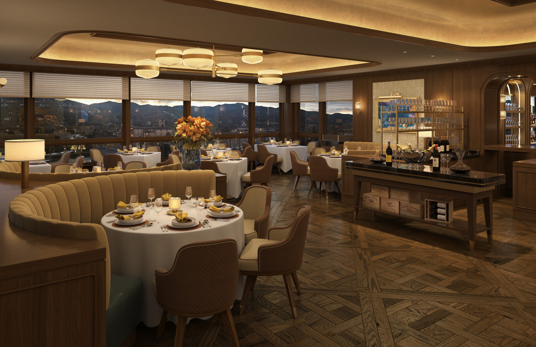 the penrose room at the broadmoor photo