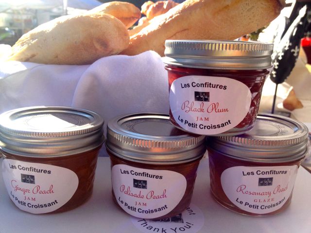 handmade baguettes & jams from le petit croissant photo