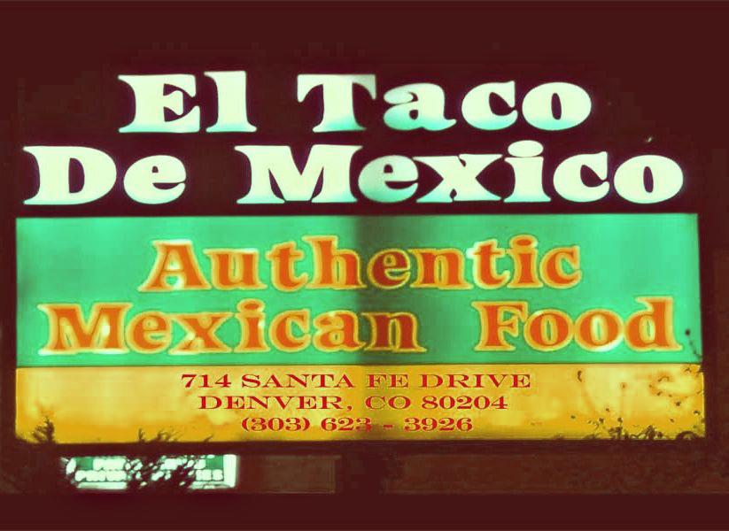 el taco de mexico photo