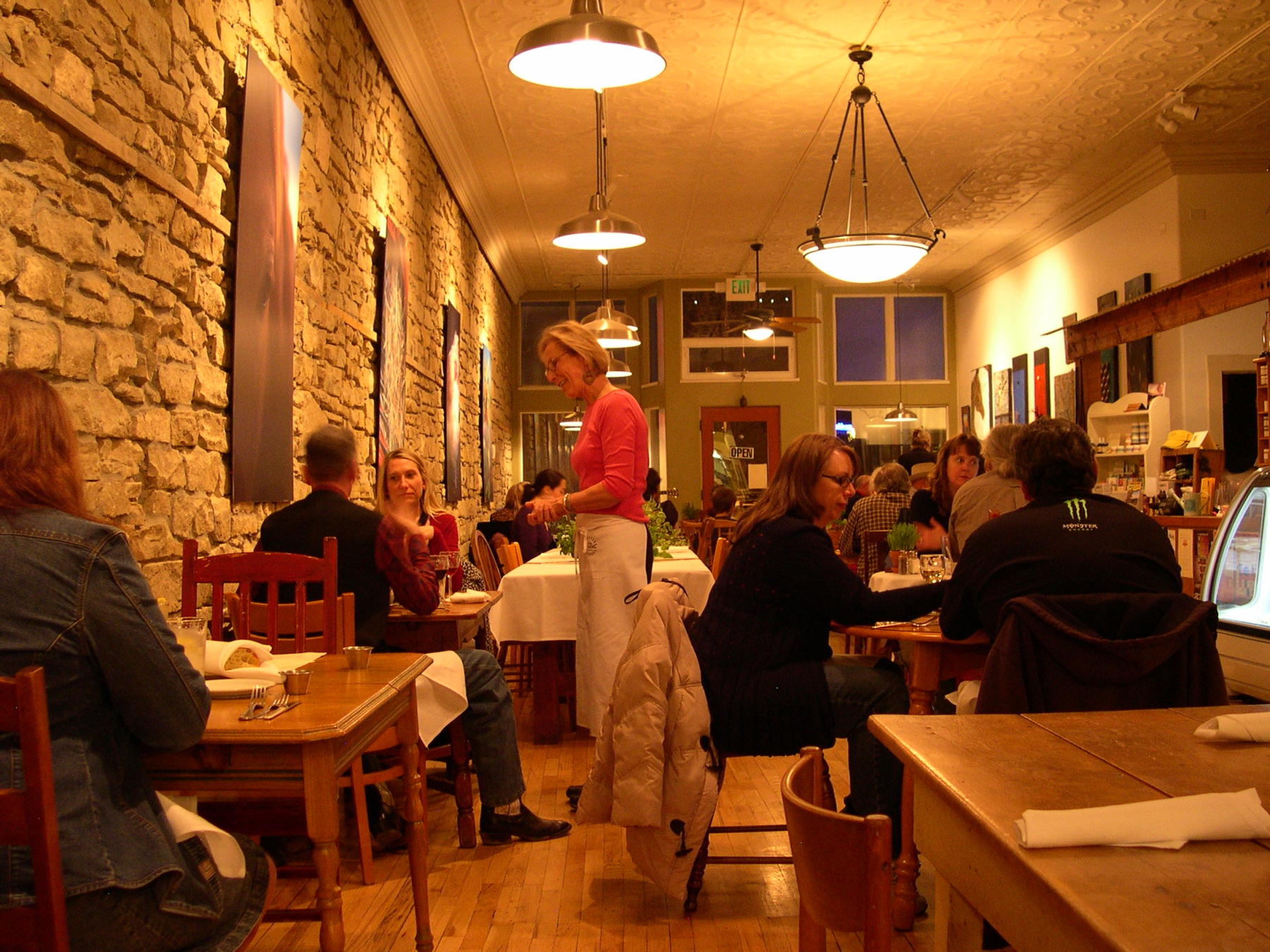 comfort food with style is served in an historic setting at the farm bistro and lounge. photo