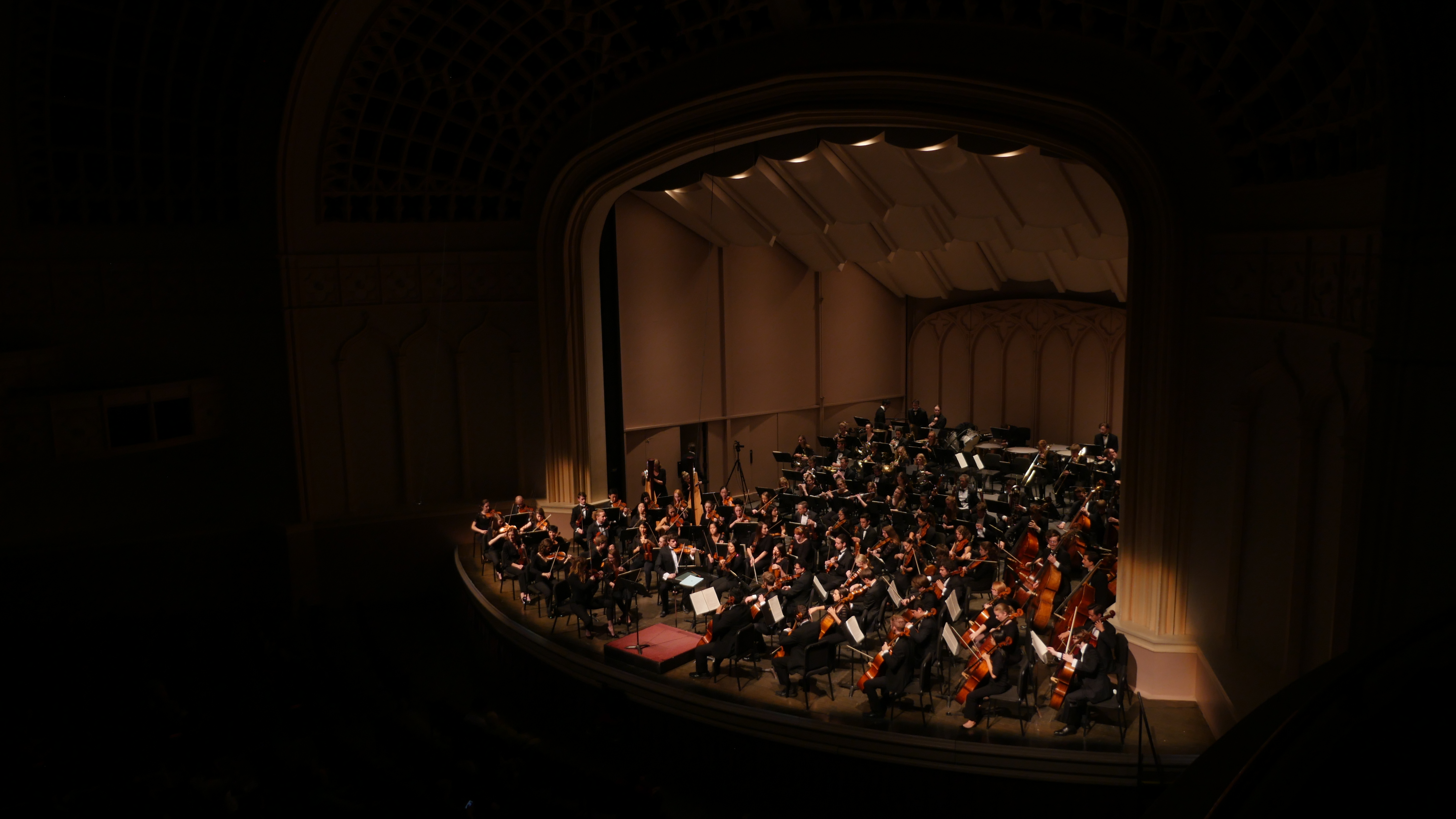 symphony orchestra - macky auditorium, 2017 photo
