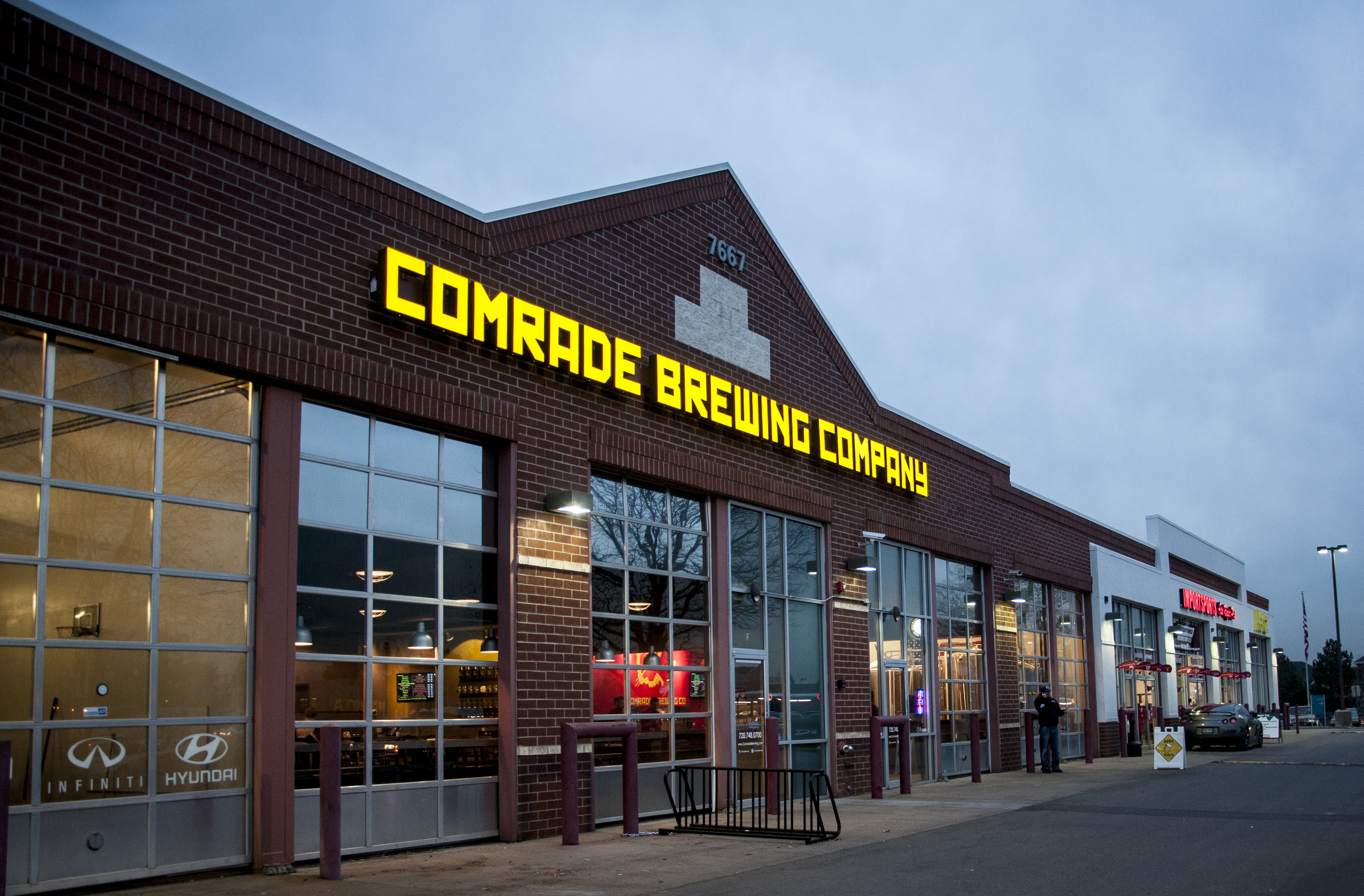 comrade brewing taproom photo