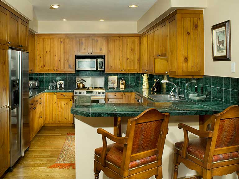 kitchen in bear paw home photo