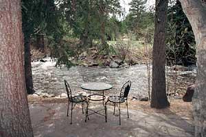 cottage #2 patio area photo