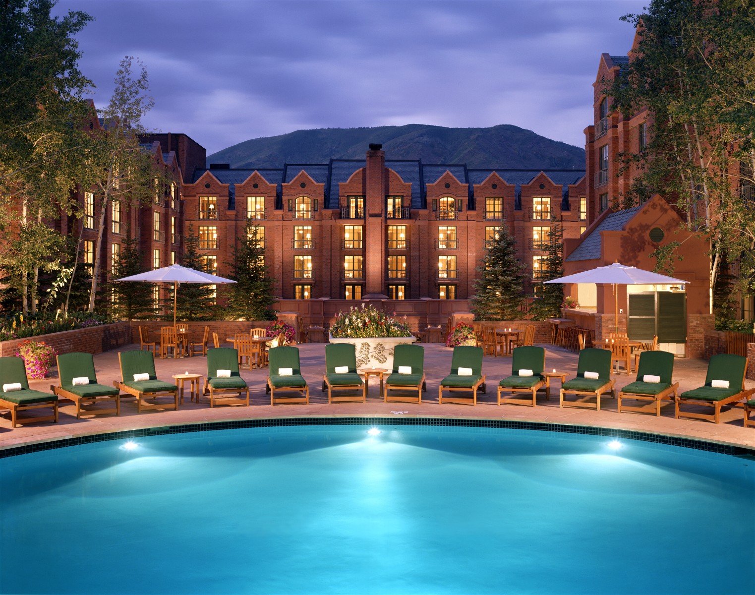pool at the st. regis aspen resort photo