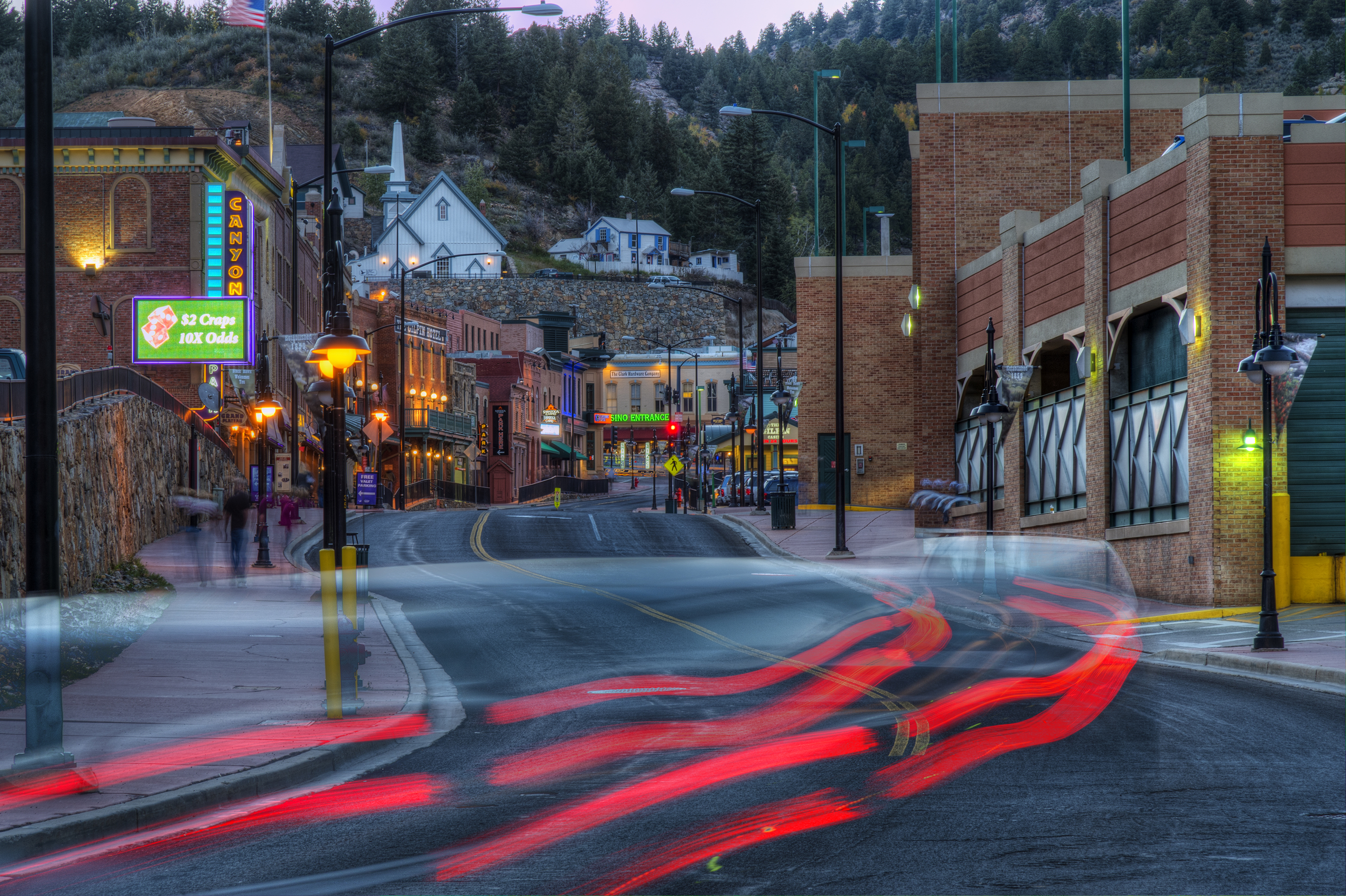 main street ~ black hawk, colorado photo