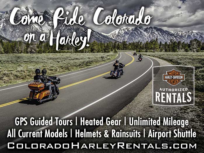 come ride colorado on a harley! photo