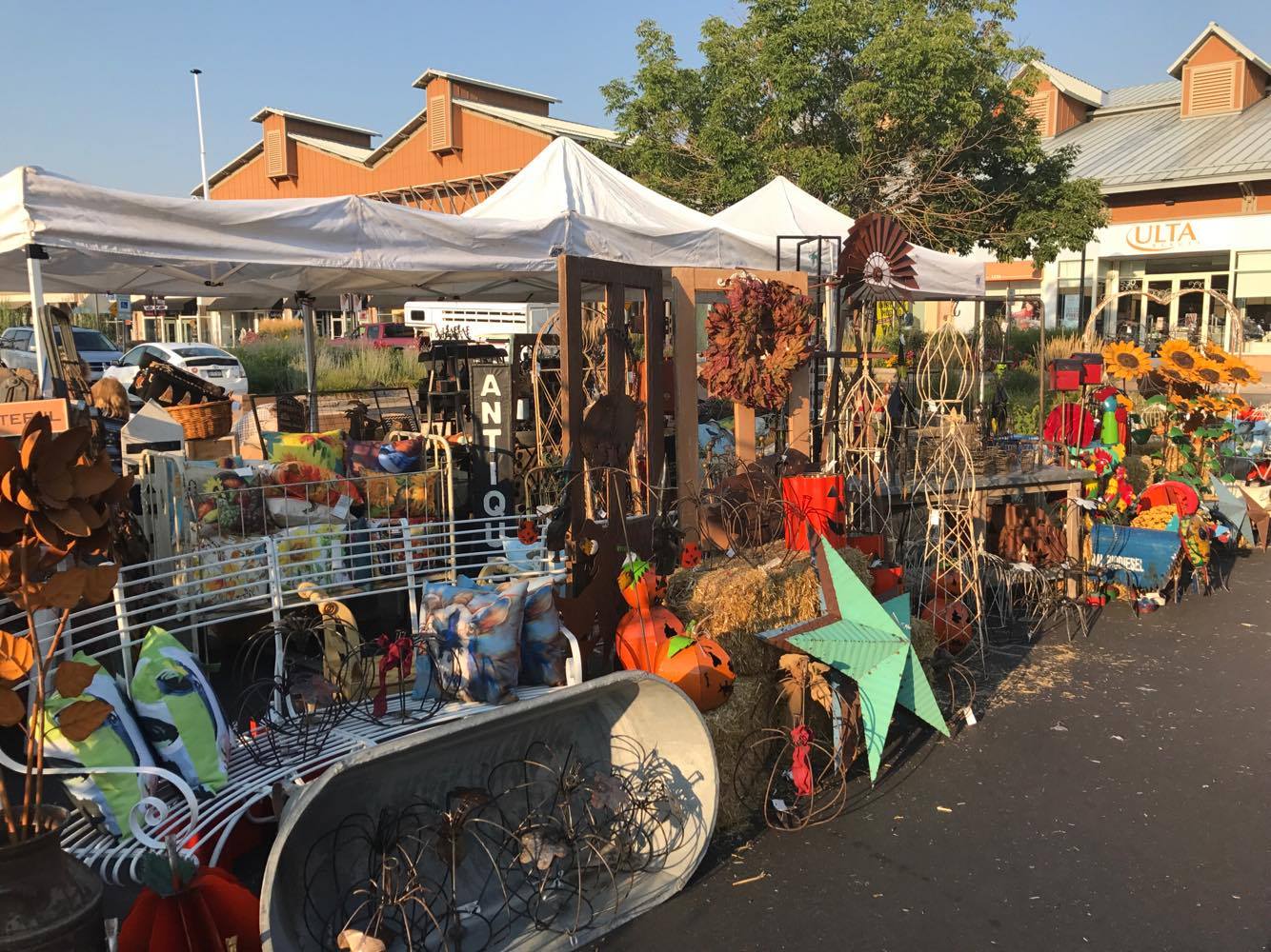 a paris street market at aspen grove photo