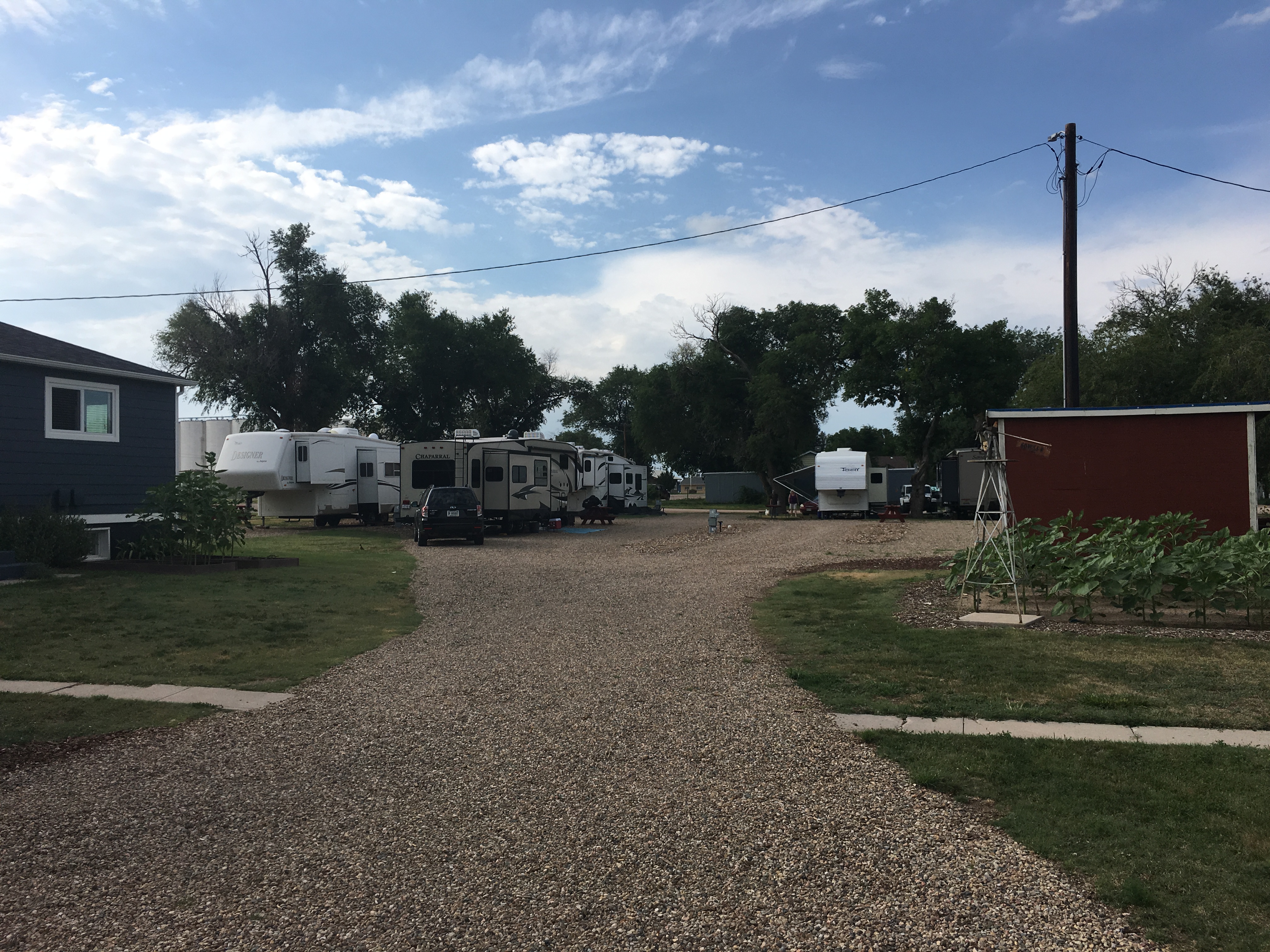 north side of campground photo