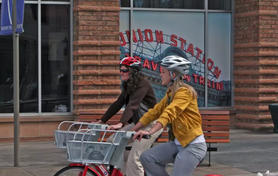 denver b-cycle tour photo