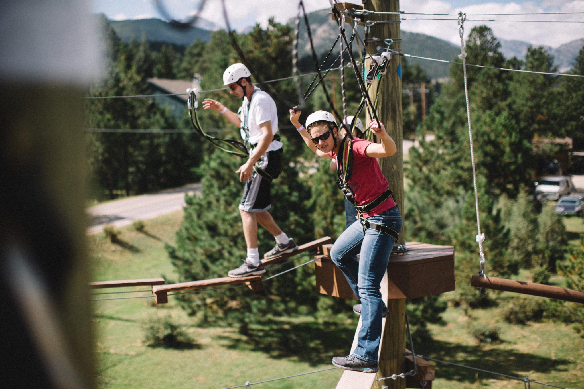 open air adventure park in estes park photo
