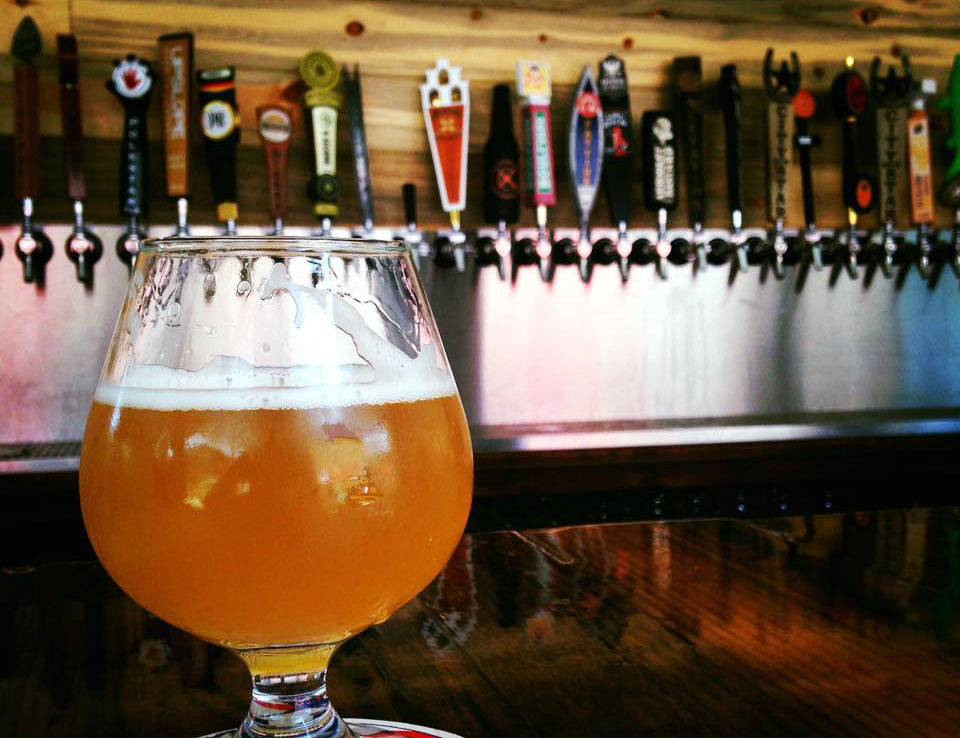 the barrel beer garden in estes park photo