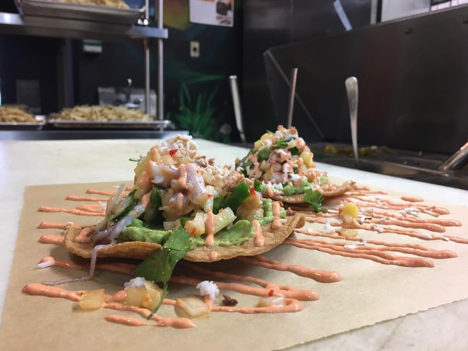 ceviche tostadas at slope & hatch photo