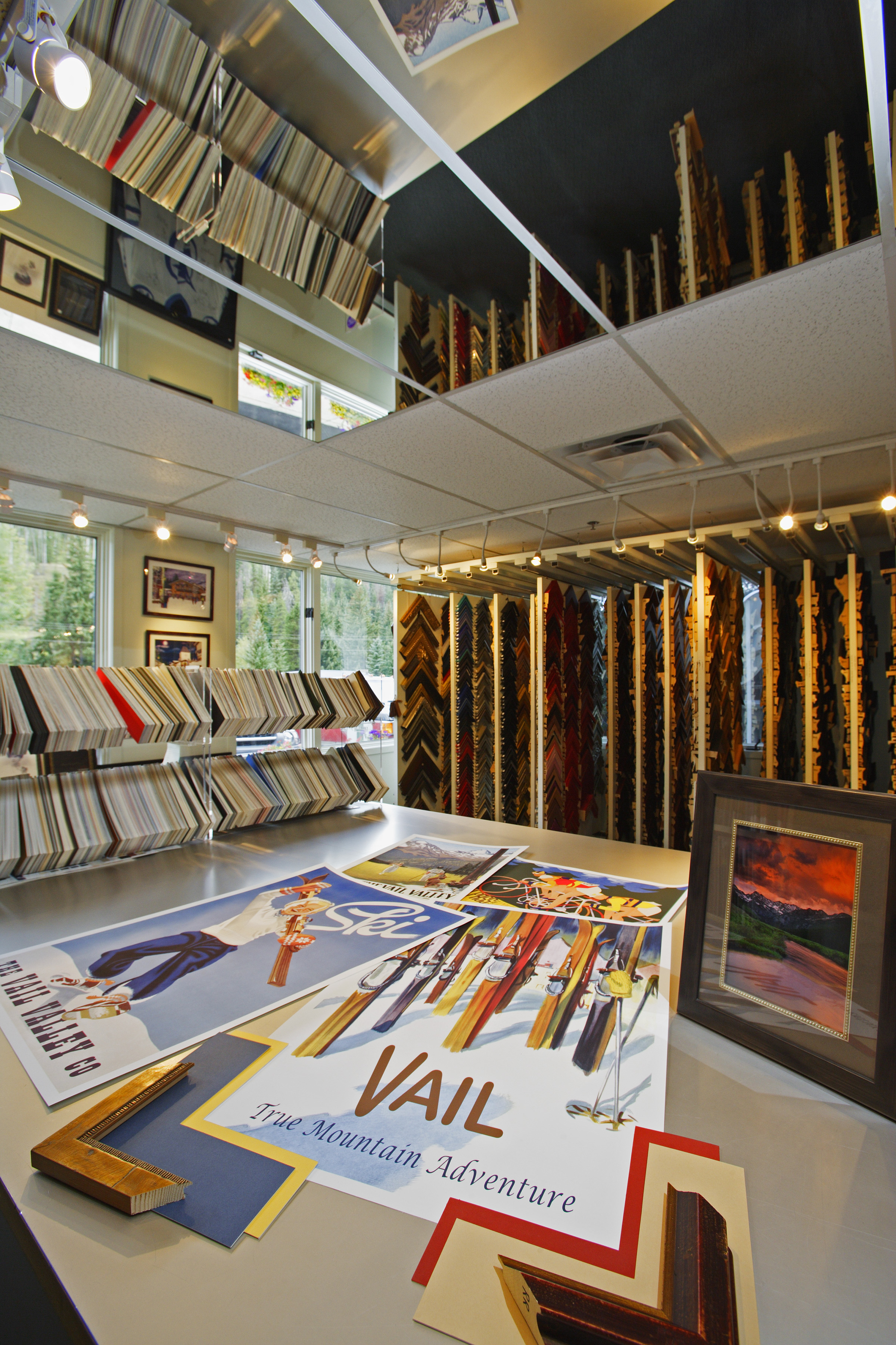 inside mount-n-frame photo