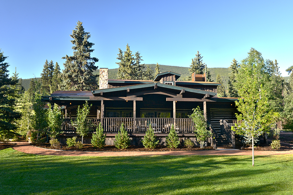 fly fishing camp main lodge photo
