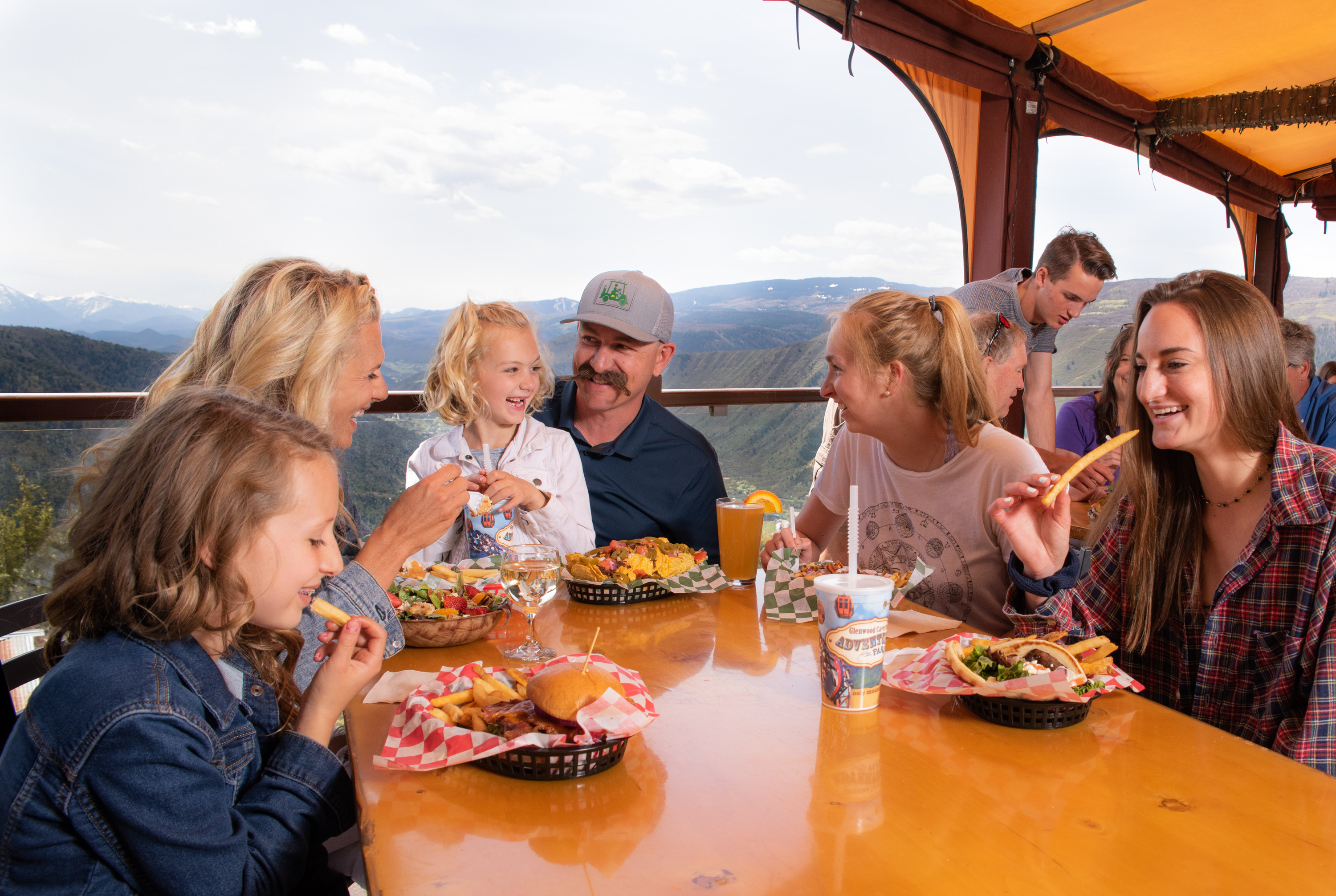 the lookout grill at glenwood caverns adventure park photo