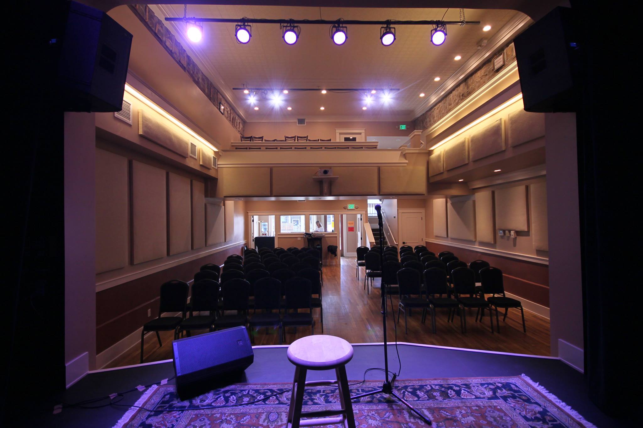 from the stage photo