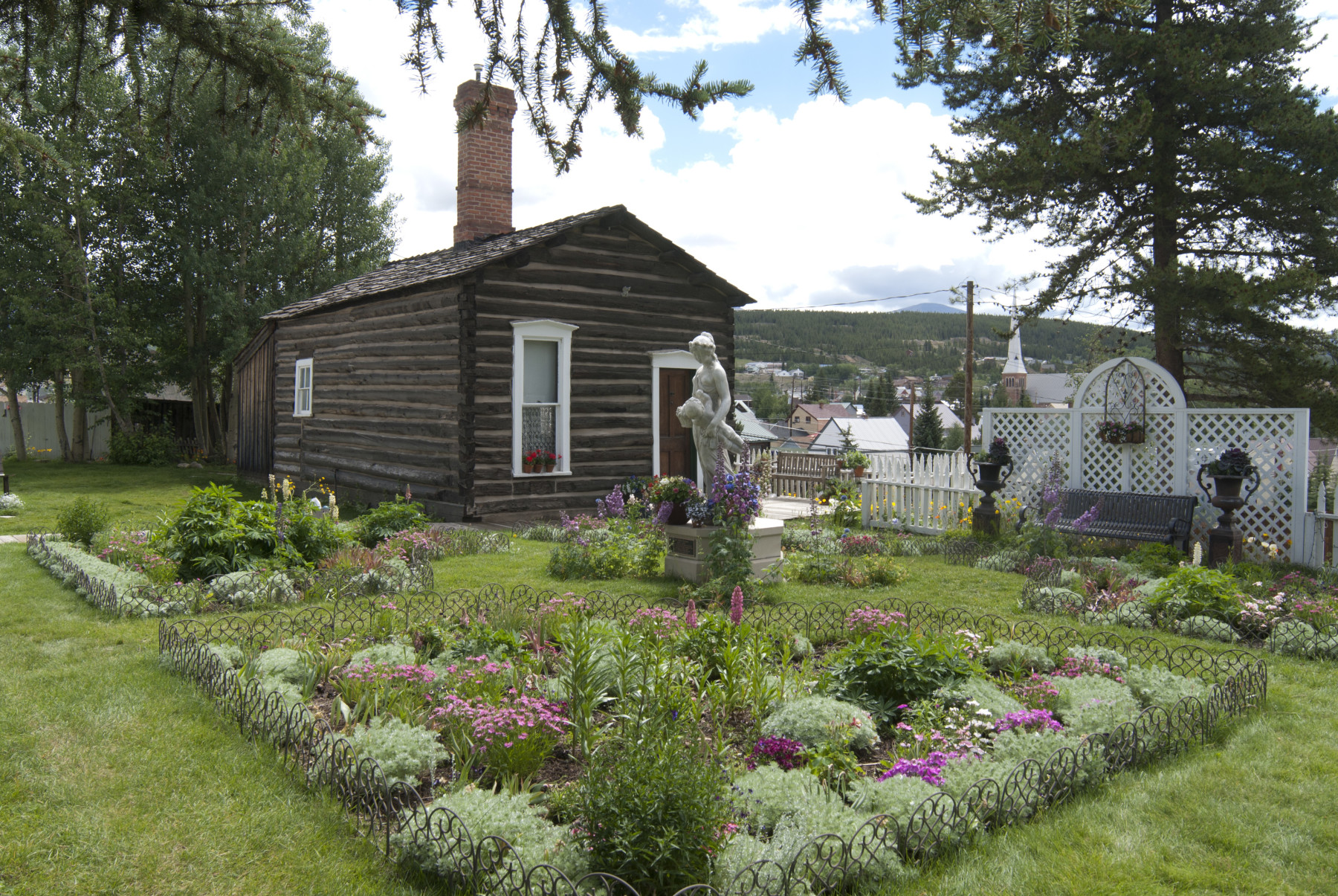 the beautiful gardens at healy house museum & dexter cabin photo 2