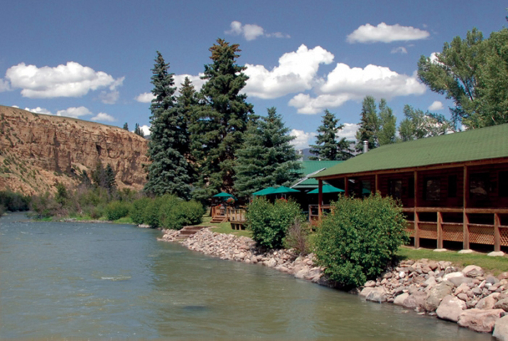 located on the banks of the rio grande river. photo